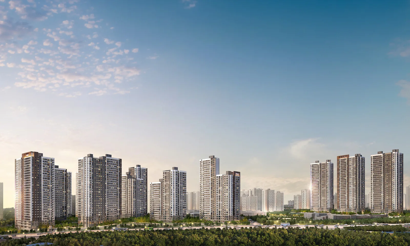 청주 가경 아이파크 7·8단지 전체 공식 투시도